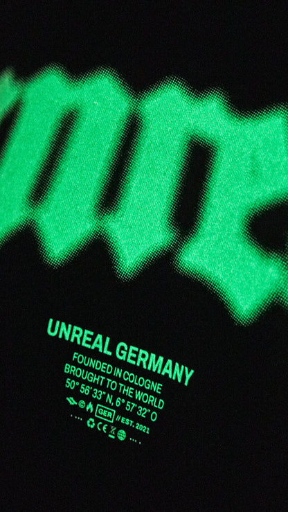 Unreal GLOW IN THE DARK LOGO-SHIRT 48hrs limited