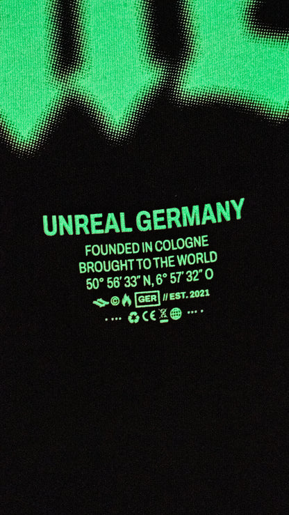 Unreal GLOW IN THE DARK LOGO-SHIRT 48hrs limited