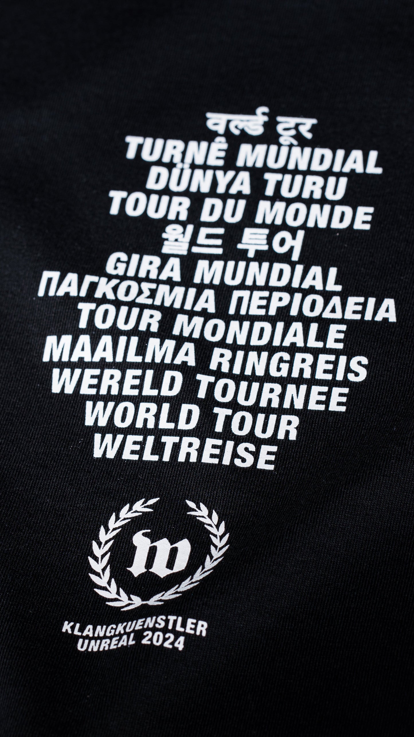 KLANGKUENSTLER WORLD TOUR SHIRT